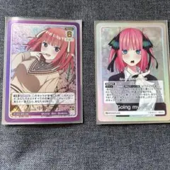 五等分の花嫁カードゲームとウエハースまとめ売り