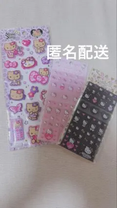 サンリオ　ハローキティ　日焼けキティ　マシュマロシール　タイルシール