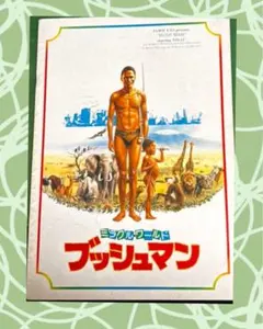 映画「ミラクルワールドブッシュマン」のパンフレット