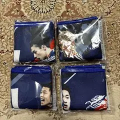 キリン サッカー日本代表応援プリントタオル コンプセット 4枚のサムネイル