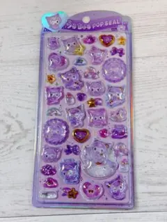 クロミ　うるちゅるポップシール サンリオキャラクターズ