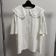yori フリル付きホワイトシャツ 36 - メルカリ