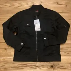 THREE EIGHTワークストレッチブルゾン 2L(LL)／ブラック