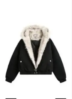 ファー付きジャケット