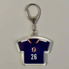 サッカー日本代表 ユニフォーム型キーホルダー 26 塩貝