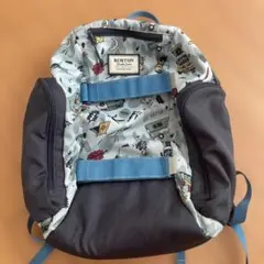 BURTON リュック ブルー アウトドア総柄 キャンプ柄のサムネイル