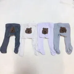 GAP ベビータイツ くまさんケーブルニットタイツ 0-12M