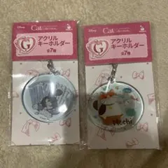 にゃんにゃんにゃん　Happyくじ　モチ　ルシファー アクリルキーホルダー