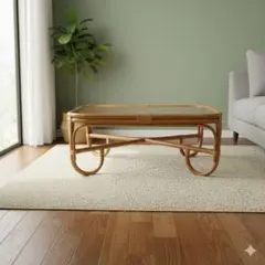 2025年最新】センターテーブル ローテーブル ラタンの人気アイテム