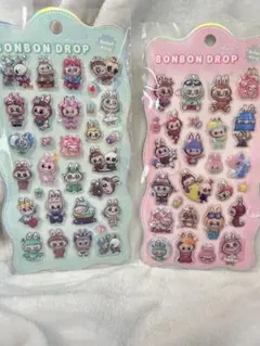 ボンボンドロップシール　2枚セット