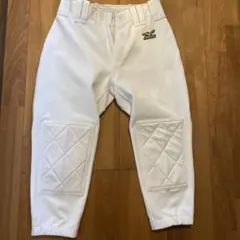 MIZUNOミズノホワイト ユニフォーム(練習着) キルティングパッチ付き