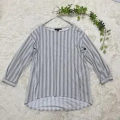 LAUTREAMONT luxe五分袖 刺繍チュニック ブルーグリーン - メルカリ