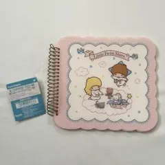 リトルツインスターズ　シール帳　メモ　キキ　ララ　サンリオ　キャラクター　レトロ