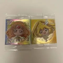 プリキュアウエハース　シール　 キュアミューズ キュアピース