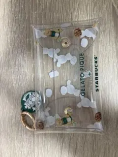 GELATO PIQUE ジェラピケ　STARBUCKS スタバ　クリアポーチのサムネイル