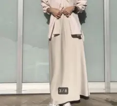 PLST プラステ　サテンスカート