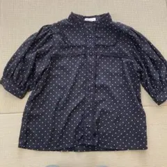 半袖　ブラウス earth music & ecoiogy