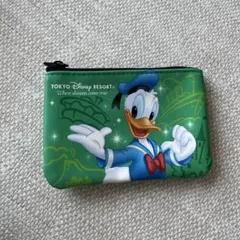 東京ディズニーリゾート☆チケット風☆ドナルドダック ポーチ