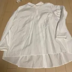 中川政七商店　麻フリルシャツ　長袖　白 手織り麻を使ったフリルシャツ｜衣料品｜中川政七商店 公式サイト