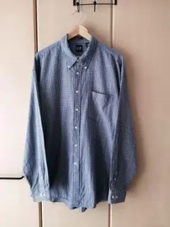 00s　OLDGAP オーバサイズチェックシャツ　ヴィンテージ古着　シティボーイ