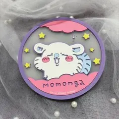 ちいかわ クリアラバーコースター モモンガ