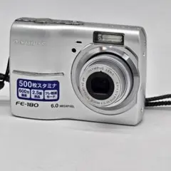 動作品 美品OLYMPUS FE-180 オリンパス デジカメ シルバー