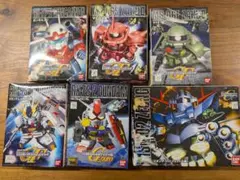 【レア・赤バンダイ】SDガンダム Gジェネレーション 6体セット