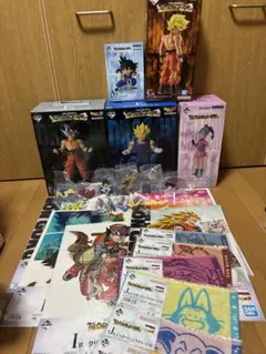 一番くじ ドラゴンボール A B C孫悟空 ブルマ 超サイヤ人 おまけ5点付
