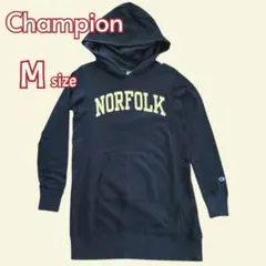 Champion　ロングパーカー　ワンピース　古着
