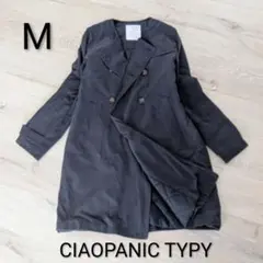 CIAOPANIC TYPY　アウター　コート　ネイビー　ノーカラー