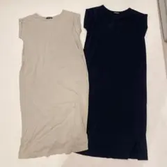 【エンジェリーベ】授乳ワンピース　2枚セット