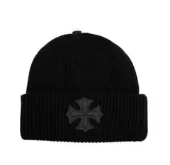 最終値下げ‼︎ニットキャップ:ブラック　ニット帽　ユニセックス