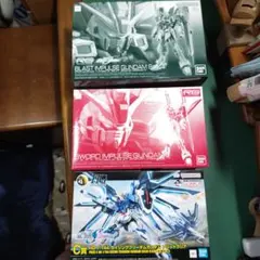 ガンダムSEED系 プラモ3点セット