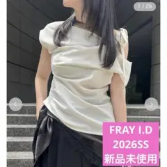 FRAY I.D アシメリボンブラウス ブラック ほぼ未使用！！ - メルカリ