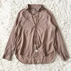【希少サイズ✨】フランクアンドアイリーン　長袖シャツ　Eileen　後染め　M