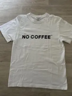 NO COFFEE ホワイト Tシャツ Mサイズのサムネイル