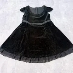 COMME CA ISM コムサ 女の子 ワンピース フォーマル ベロア 120のサムネイル