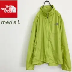 ノースフェイス FLIGHT ウインドブレーカー ライトイエロー メンズL