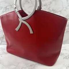 Roberta di Camerino ロベルタディカメリーノ トートバッグ 赤のサムネイル