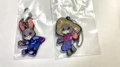 ズートピア 　でふぉラバ ガチャ ラバーマスコット キーホルダー ジュディ