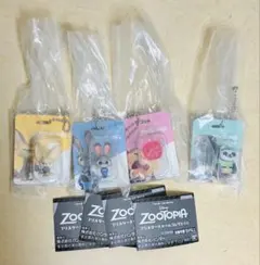 ズートピア ブリスターチャームコレクション ４点セット