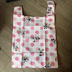 新品未使用ミッキー ミニー エコバッグ ピンク水玉