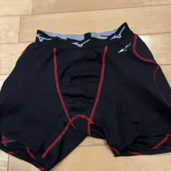 Mizuno スライディングパンツ 150 黒/赤