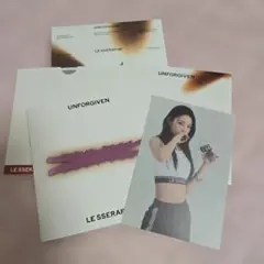 LE SSERAFIM UNFORGIVEN CD トレカセットのサムネイル