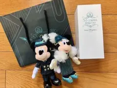 ディズニーシー 25周年 SSコロンビア ぬいぐるみバッジ ペアグラス 2