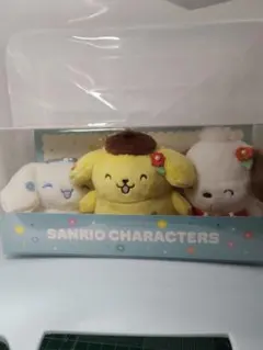 サンリオ当たりくじ　ラストワン賞＋キーカバーマスコットポチャッコ＋レジャーシート