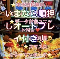 スマスロ シャーマンキング☆遊技可能アダプタ取付済実機☆たのメル便