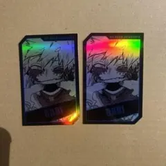 キャラクターズホロカードコレクション　ヒロアカ　荼毘セット