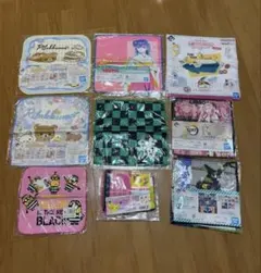 キャラクター ハンカチ セット 9枚