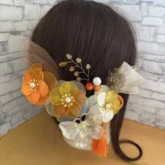 髪飾り成人式 卒業式 結婚式 七五三NO.524